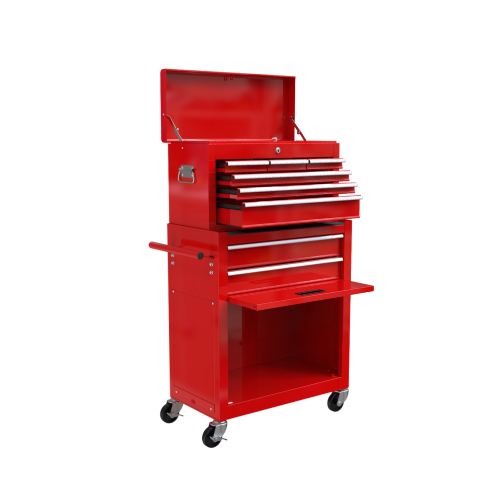 8-Drawer Mobile Tool Storage Cabinet SC006_4Dock